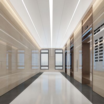 现代电梯厅