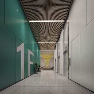现代电梯厅