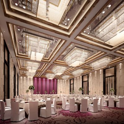 新中式宴会厅宴会厅