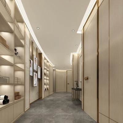 中医诊所医疗美容走廊