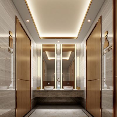 黄山北门售楼处 卫生间