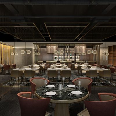 现代中式餐厅