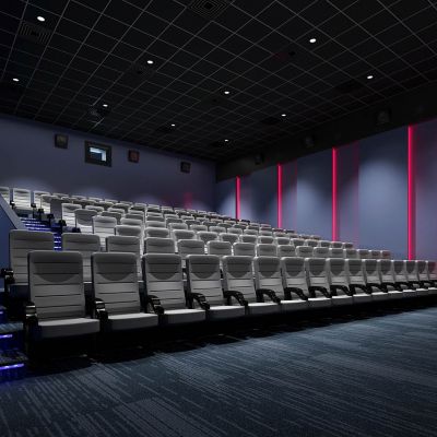 电影院放映大厅剧院报告厅椅子