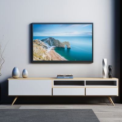 现代北欧电视柜摆件组合