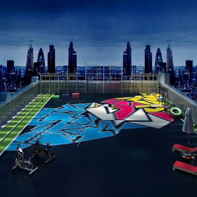 露天健身场馆体操单杠健身器材