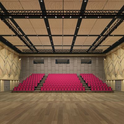 现代剧院演播厅音乐厅多功能厅影院座椅