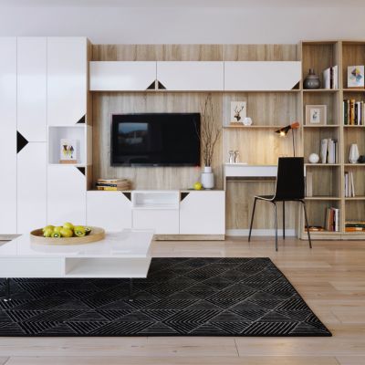 现代北欧电视柜装饰柜