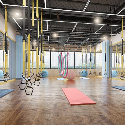 现代健身房