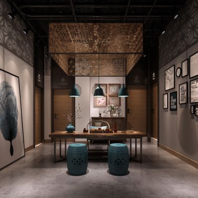 新中式茶室