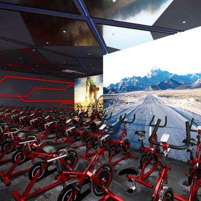 健身房动感单车