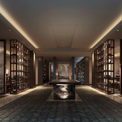 新中式茶室茶楼