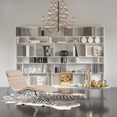 现代装饰柜架置物柜架