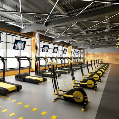 健身房俱乐部健身器材
