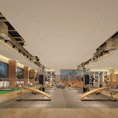 现代健身房