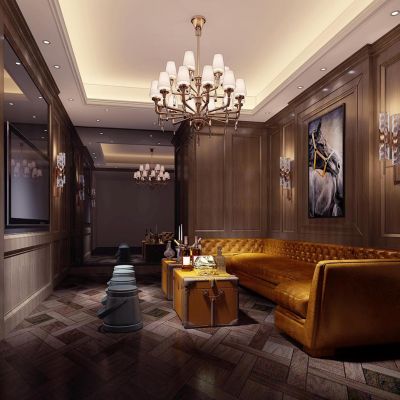 现代娱乐会所影音室ktv包间包房