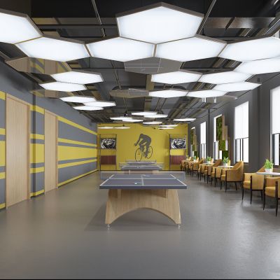现代乒乓球馆