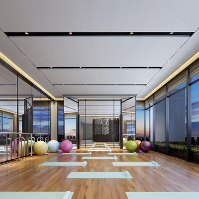 现代健身房
