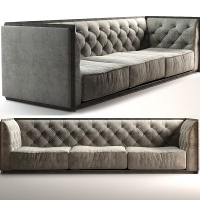 现代轻奢多人沙发