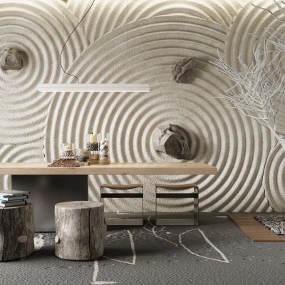 新中式餐桌椅组合