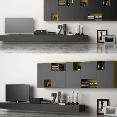 现代电视柜装饰柜