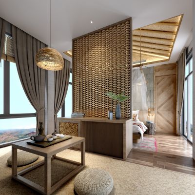 新中式东南亚民宿酒店