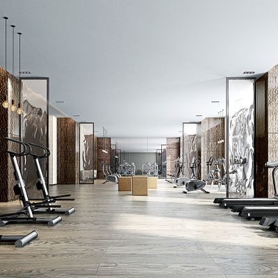 现代健身房