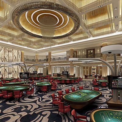 现代赌场大厅