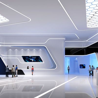 现代汽车科技数字展厅