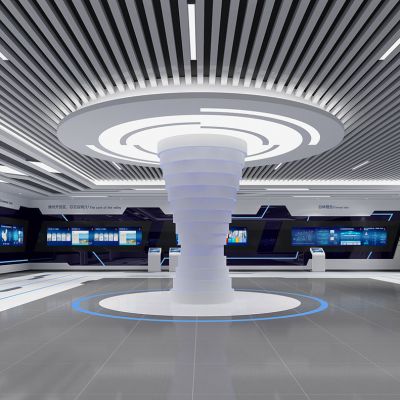 现代数字科技展馆展厅