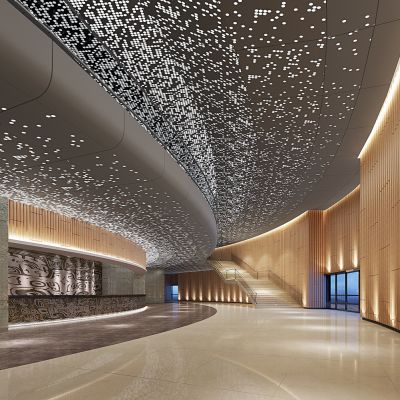 新中式酒店大堂