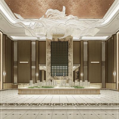 现代新中式售楼处