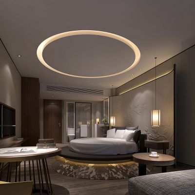 新中式客房圆床