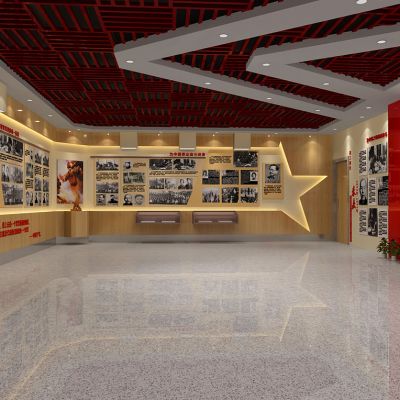 现代党建革命题材展厅