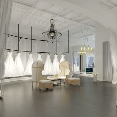 婚纱店婚纱影楼洽谈区