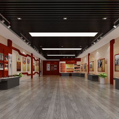 现代党建革命题材展厅