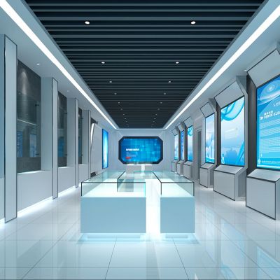 现代数字多媒体展厅展台