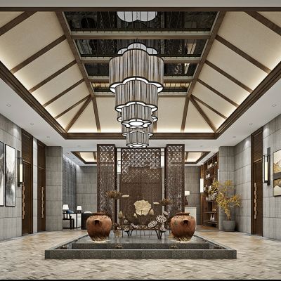 新中式大堂