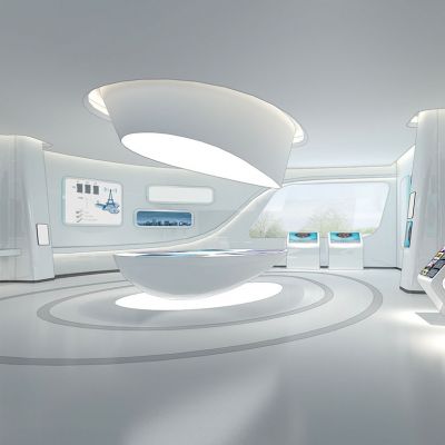 现代数字多媒体展厅展台