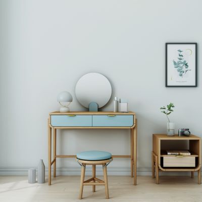 现代北欧梳妆台组合