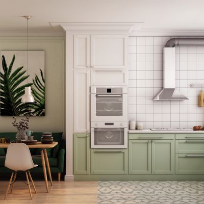 现代北欧厨房餐桌椅组合