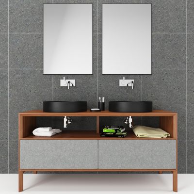现代洗手台组合