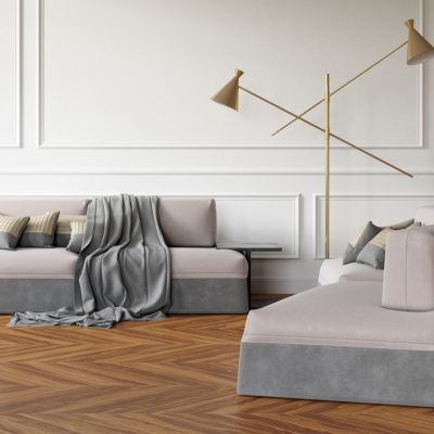 后现代多人沙发