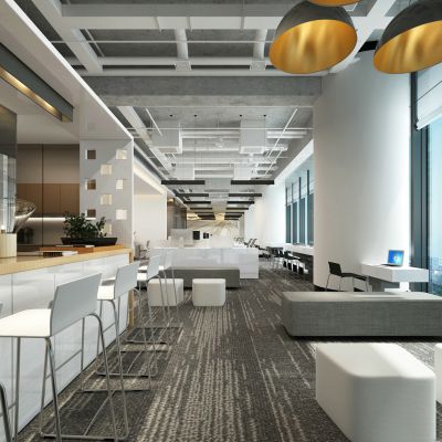 现代办公区茶水区