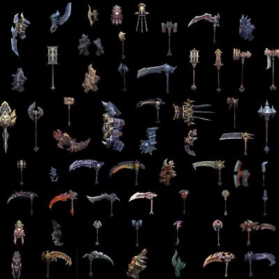 暗黑血统2武器合集