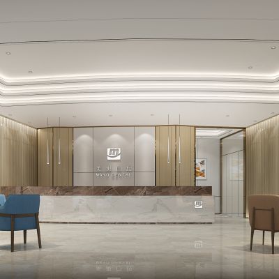 现代口腔医院诊所接待大厅