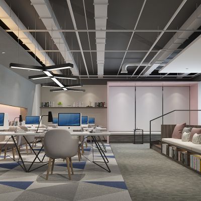 现代开敞办公室