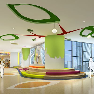 现代风格商场儿童早教区