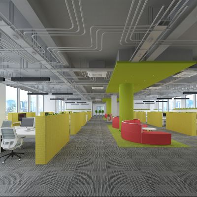 现代开敞办公室