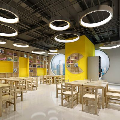 现代风格幼儿园儿童早教室