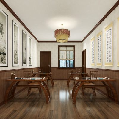 新中式书法、国学教室